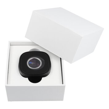 Smart Ring R8- inteligentny pierścień ceramiczny ze stacją ładującą rozmiar 18mm czarny