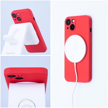 Futera Silicone Mag Cover kompatybilny z MagSafe do IPHONE 11 PRO czerwony
