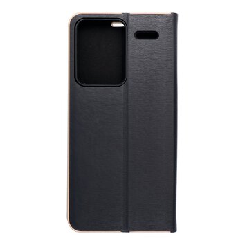 Kabura LUNA Book Gold do XIAOMI Redmi NOTE 13 PRO Plus 5G czarny