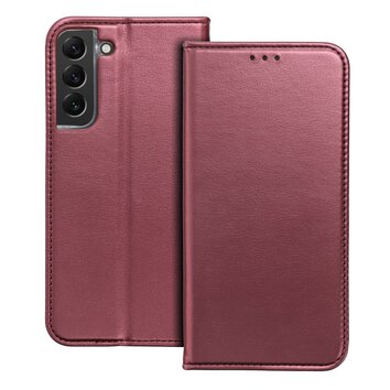 Kabura Smart Magneto do SAMSUNG A23 5G burgundowy