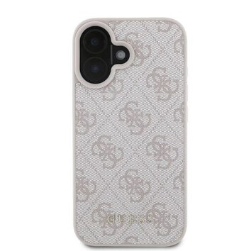GUESS futerał do IPHONE 16 GUHCP16SG4GFPI (PU 4G Classic) różowy
