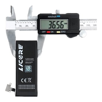 Bateria do iPhone 4s 1430 mAh  LICORE