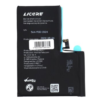 Bateria do Iphone 14 PRO MAX 4323 mAh LICORE