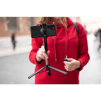 FORCELL F-GRIP S70M selfie stick tripod z pilotem na bluetooth