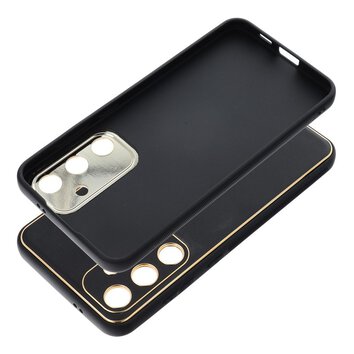 Futera LEATHER Case skrzany do SAMSUNG Galaxy S24 PLUS czarny