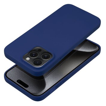 Futera SOFT do IPHONE 15 PRO MAX ciemny niebieski