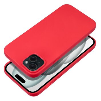 Futera SOFT do IPHONE 15 PLUS czerwony