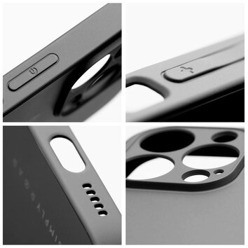 Futera Roar Matte Glass Case - do iPhone 14 Plus czarny
