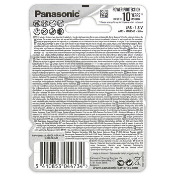 6 x Panasonic Evolta LR6/AA (blister)