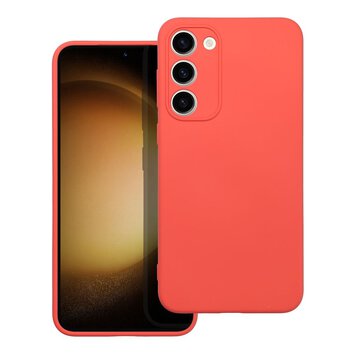 Futera SILICONE do SAMSUNG Galaxy S23 PLUS brzoskwiniowy