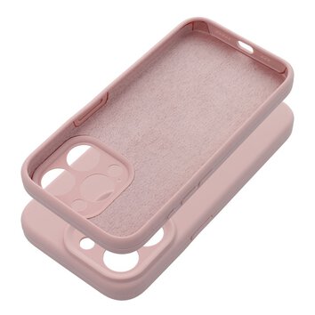 Futera SILICONE 2mm do IPHONE 15 Pro pudrowy r