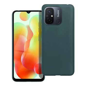 Futera MATT do XIAOMI Redmi 12C ciemnozielony