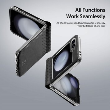 DUX DUCIS futerał BRIL do SAMSUNG Z Flip6 5G czarny