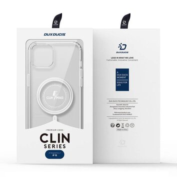 DUX DUCIS futera CLIN MAG kompatybilny z MagSafe do IPHONE 15 transparentny