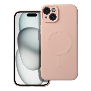 Futera Silicone Mag Cover kompatybilny z MagSafe do IPHONE 15 PLUS rowy