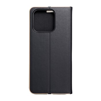 Kabura LUNA Book Gold do XIAOMI Redmi 12C czarny