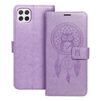 Kabura MEZZO Book do SAMSUNG A22 5G apacz snw fioletowy