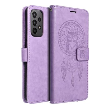 Kabura MEZZO Book do SAMSUNG A23 5G apacz snw fioletowy
