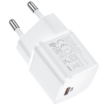 HOCO adowarka sieciowa Typ C PD 20W N10 biaa