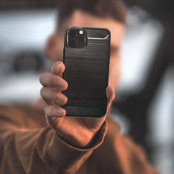 Futera CARBON do SAMSUNG Galaxy A71 czarny