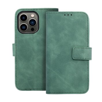 Kabura TENDER Book do IPHONE 13 zielony