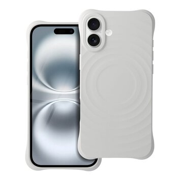 Silicone Zephyr Mag Cover kompatybilny z MagSafe do IPHONE 16 PLUS biały