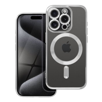 Futerał ELECTRO MAG COVER kompatybilny z MagSafe do IPHONE 15 Pro tytanowy