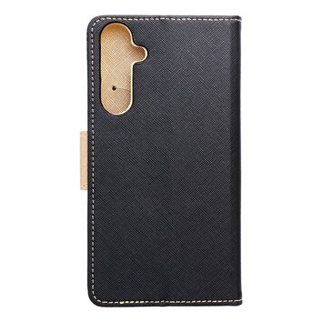 Kabura Fancy Book do SAMSUNG A55 czarny / zoty