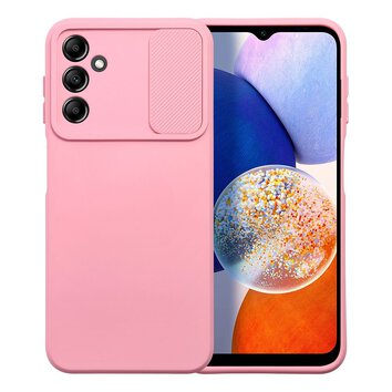Futera SLIDE do SAMSUNG A14 5G / A14 4G jasnorowy