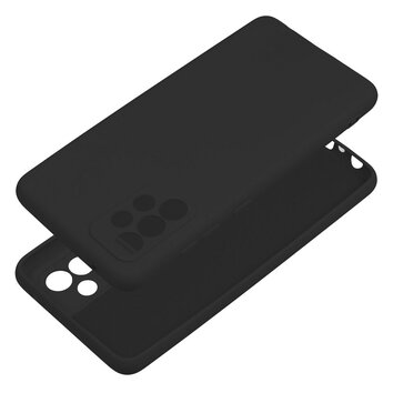 Futera SILICONE do SAMSUNG A52 5G / A52 LTE ( 4G ) / A52S czarny