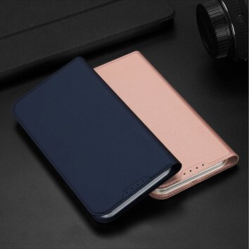 DUX DUCIS Skin Pro - futerał z klapką do Apple iPhone 15 Plus niebieski