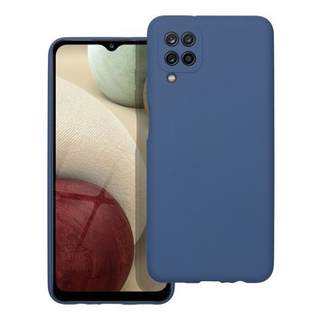 Futerał SILICONE do SAMSUNG Galaxy A12 niebieski