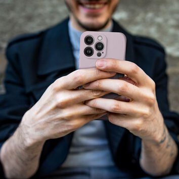 Futerał Silicone Mag Cover kompatybilny z MagSafe do IPHONE 11 różowy