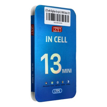 Wywietlacz do iPhone 13 Mini z ekranem dotykowym czarnym (ZY-LTPS)