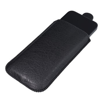 Futerał Skórzany Slim Kora 2 - do Iphone 12 / 12 PRO / Samsung Note /Note 2/Note 3 czarny