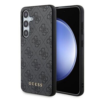 GUESS futera do SAMSUNG A35 GUOHCSA35G4GFGR (PU 4G Classic Metal Logo) czarny