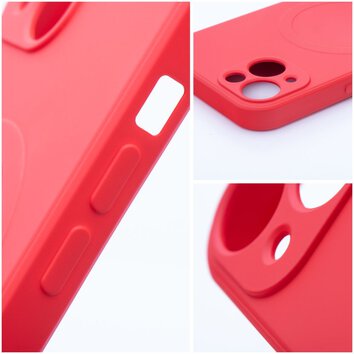 Futera Silicone Mag Cover kompatybilny z MagSafe do IPHONE 12 czerwony