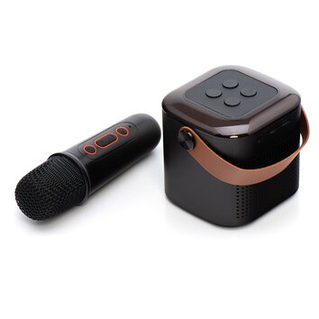 Gonik bluetooth LED z mikrofonem Y1 czarny