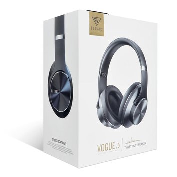 Suchawki nagowne DOQAUS VOGUE 5 2in1 Speakers Mode czarne