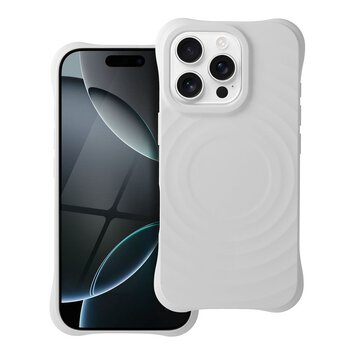 Silicone Zephyr Mag Cover kompatybilny z MagSafe do IPHONE 16 PRO biały