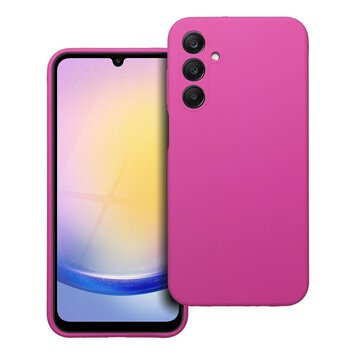 Futerał SILICONE 2mm do SAMSUNG A25 5G róż