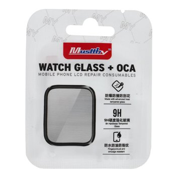MUSTTBY Szybka + OCA do APPLE Watch Seria 4/5/6/SE-40MM