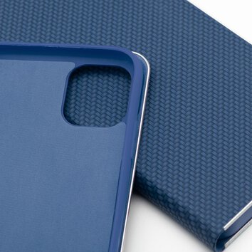 Kabura LUNA Book Carbon do IPHONE 15 Pro Max niebieski