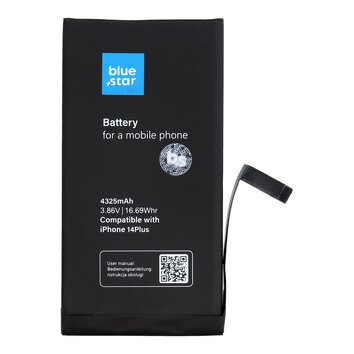 Blue Star HQ Bateria do Iphone 14 PLUS 4325 mAh