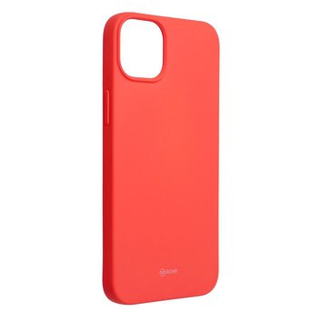 Futera Roar Colorful Jelly Case - do iPhone 15 Plus Brzoskwiniowy