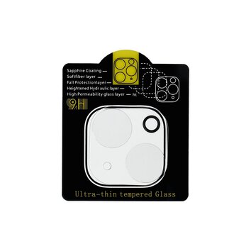 Szko hartowane 5D Full Glue do aparatu - do iPhone 14 Transparent