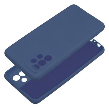 Futera SILICONE do SAMSUNG Galaxy A52 5G / A52 LTE ( 4G ) / A52S niebieski