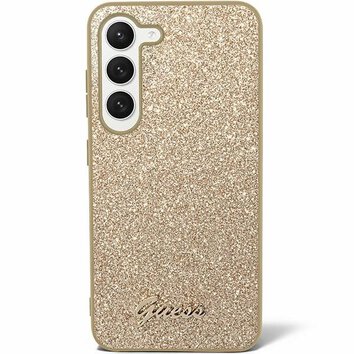 Oryginalne Etui GUESS Hardcase GUHCS24MHGGSHD do Samsung S24 Plus (Glitter Script / zoty)