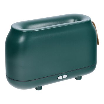 Nawilacz / dyfuzor do aromaterapii z kolorowym pomieniem Art Deco model HZ005 ciemna ziele
