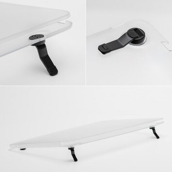 WiWU - Futera ochronny iSHIELD Stand Case dla MacBook Air 13,3" 2020 - transparentny
